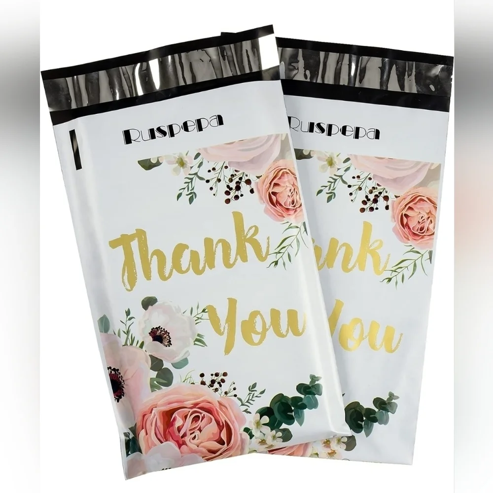 🌸▪️🔟 Poly Mailers small floral 6 x9 inches bundle ✨️